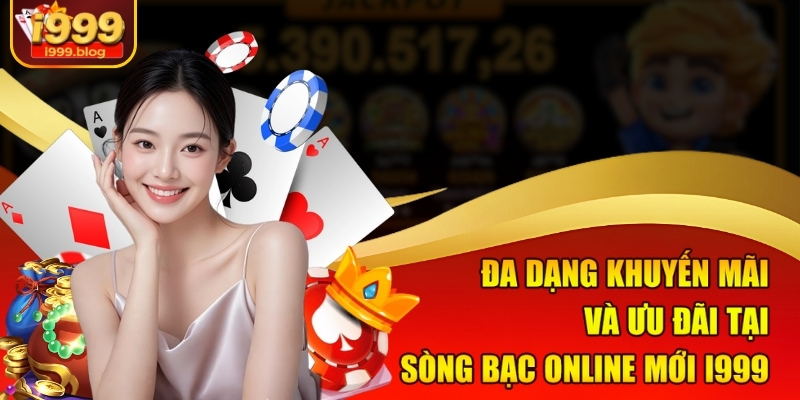 Đa dạng khuyến mãi và ưu đãi tại sòng bạc online mới i999