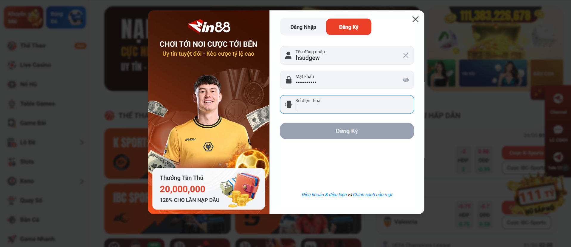 Hướng dẫn đăng ký i999 chi tiết