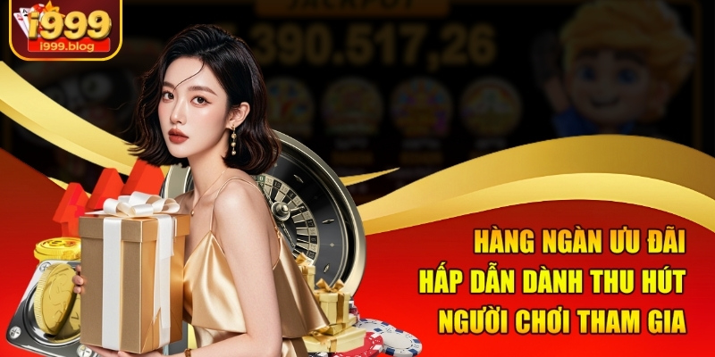 Hàng ngàn ưu đãi hấp dẫn dành thu hút người chơi tham gia